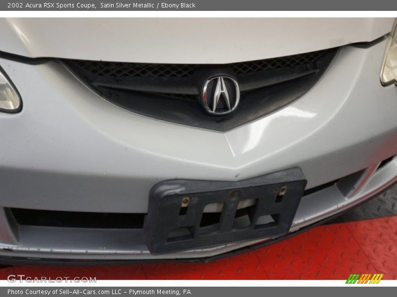 Satin Silver Metallic / Ebony Black 2002 Acura RSX Sports Coupe
