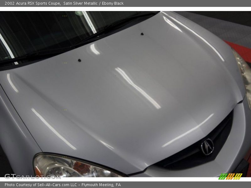 Satin Silver Metallic / Ebony Black 2002 Acura RSX Sports Coupe