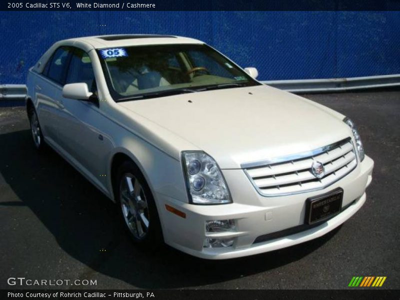 White Diamond / Cashmere 2005 Cadillac STS V6