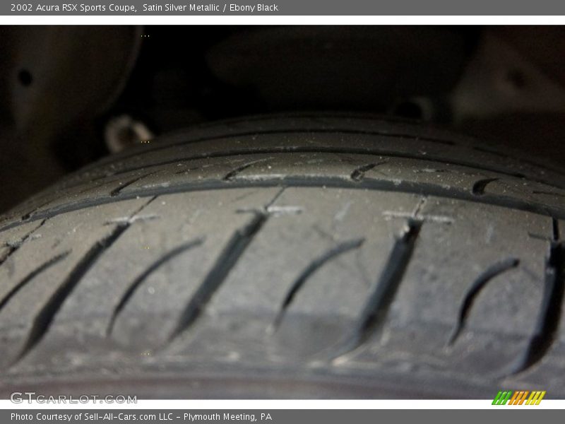 Satin Silver Metallic / Ebony Black 2002 Acura RSX Sports Coupe