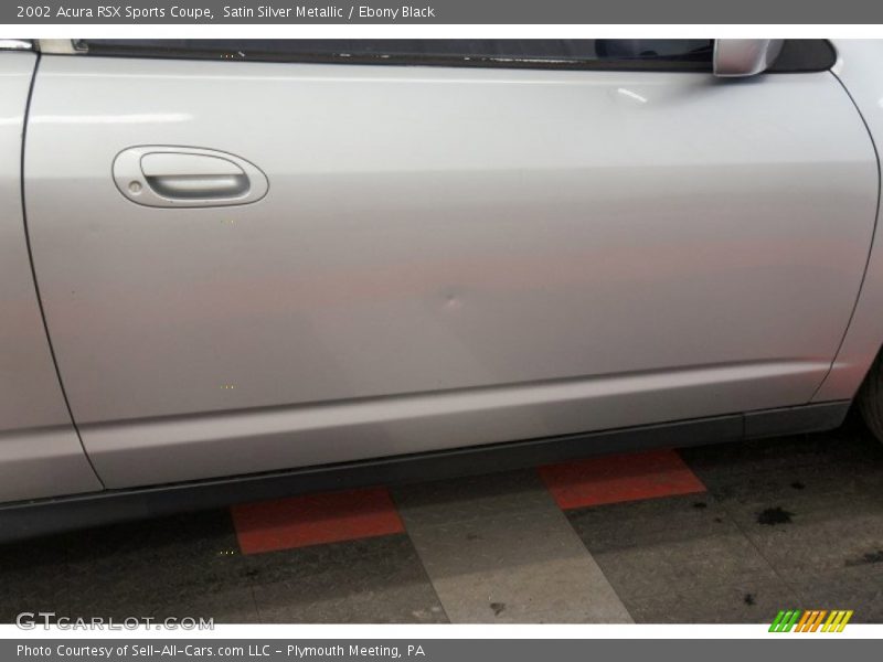 Satin Silver Metallic / Ebony Black 2002 Acura RSX Sports Coupe