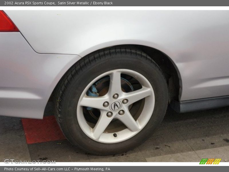 Satin Silver Metallic / Ebony Black 2002 Acura RSX Sports Coupe