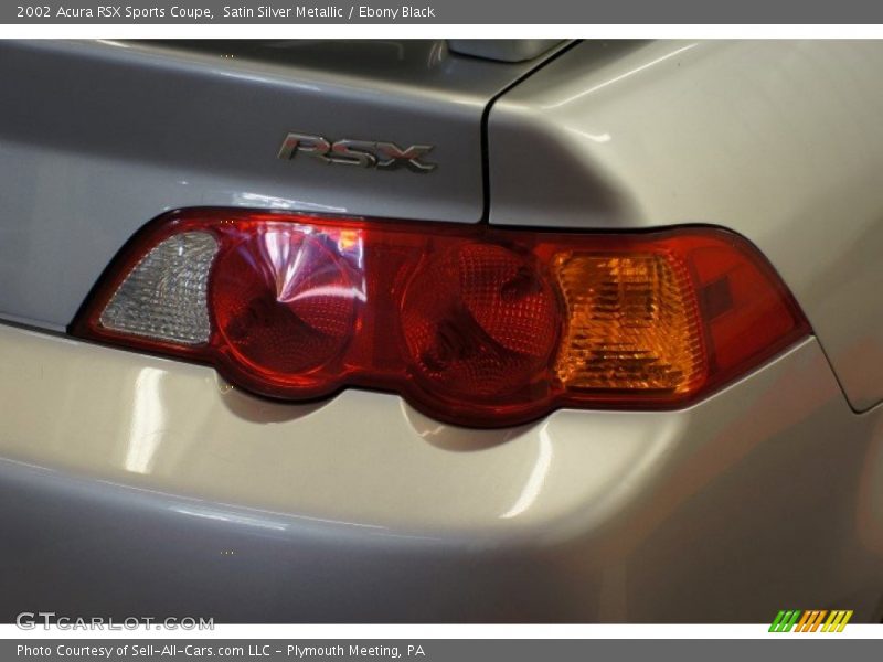 Satin Silver Metallic / Ebony Black 2002 Acura RSX Sports Coupe