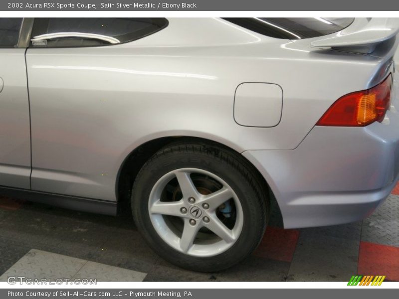 Satin Silver Metallic / Ebony Black 2002 Acura RSX Sports Coupe