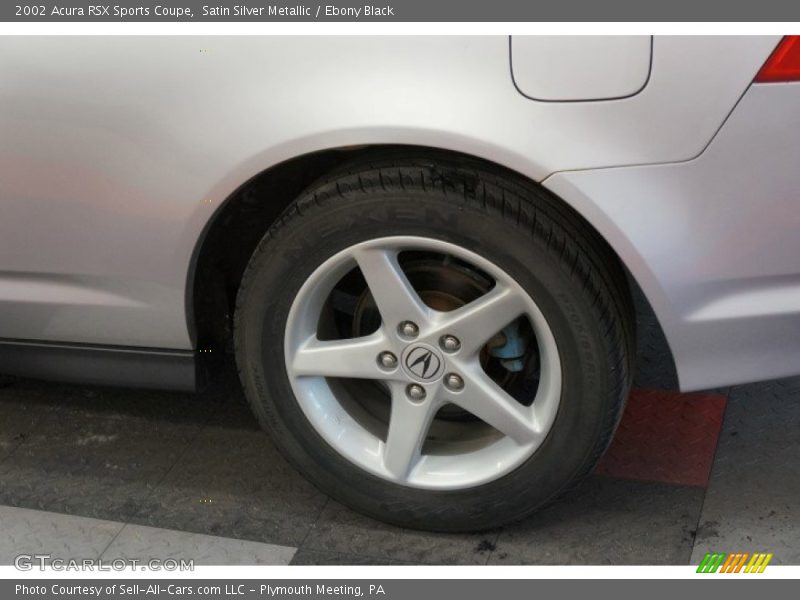 Satin Silver Metallic / Ebony Black 2002 Acura RSX Sports Coupe