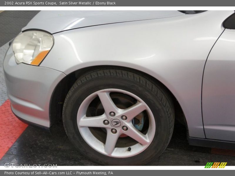 Satin Silver Metallic / Ebony Black 2002 Acura RSX Sports Coupe