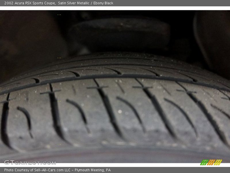 Satin Silver Metallic / Ebony Black 2002 Acura RSX Sports Coupe