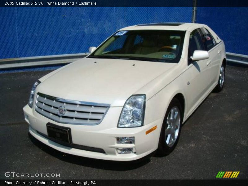 White Diamond / Cashmere 2005 Cadillac STS V6