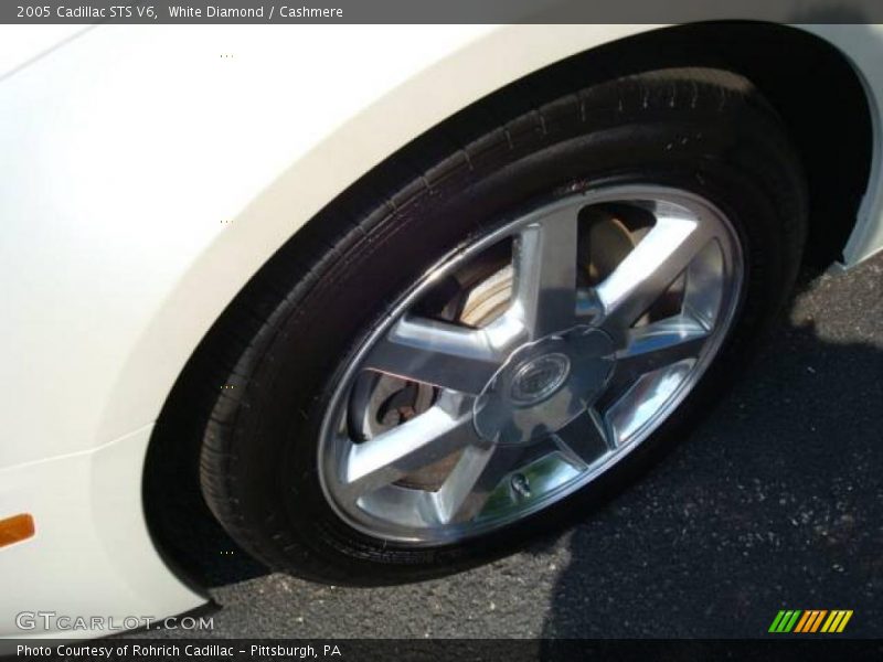 White Diamond / Cashmere 2005 Cadillac STS V6