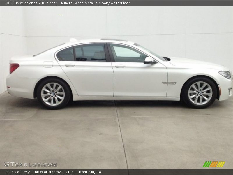  2013 7 Series 740i Sedan Mineral White Metallic