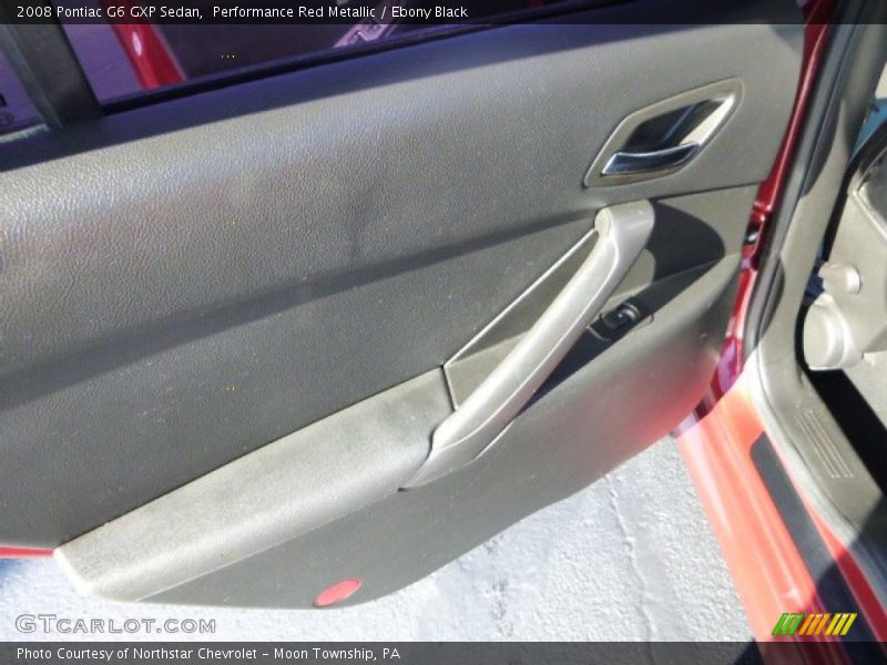 Performance Red Metallic / Ebony Black 2008 Pontiac G6 GXP Sedan