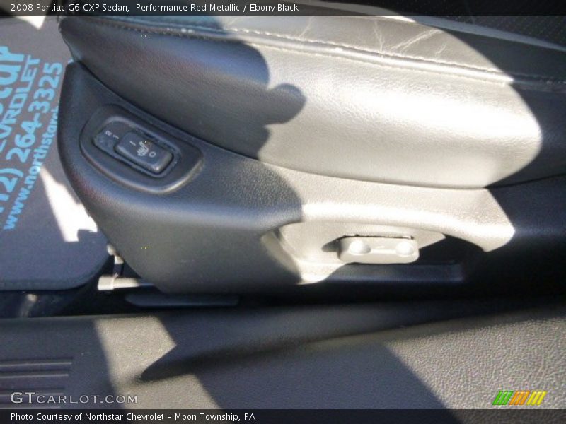 Performance Red Metallic / Ebony Black 2008 Pontiac G6 GXP Sedan
