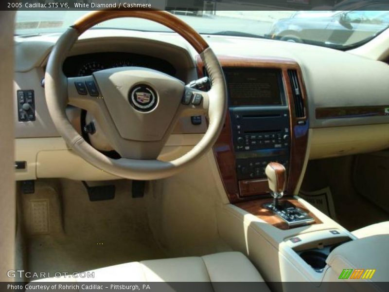 White Diamond / Cashmere 2005 Cadillac STS V6