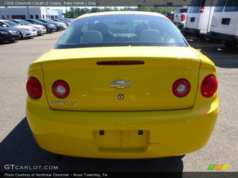 Rally Yellow / Gray 2006 Chevrolet Cobalt LS Coupe