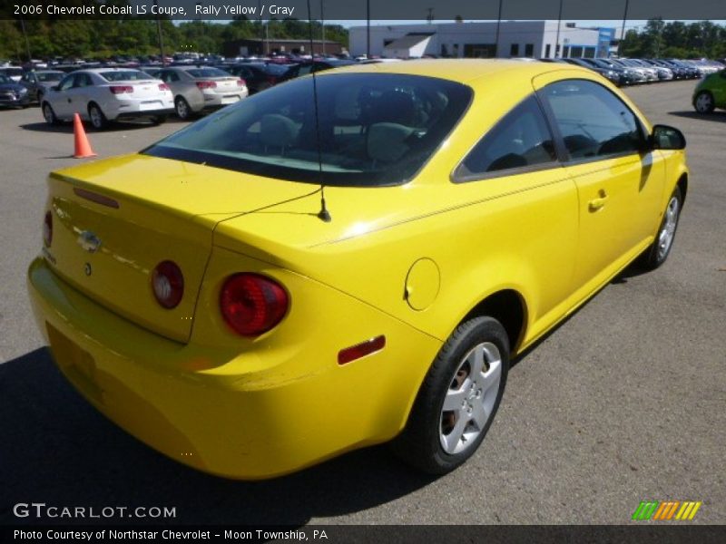 Rally Yellow / Gray 2006 Chevrolet Cobalt LS Coupe