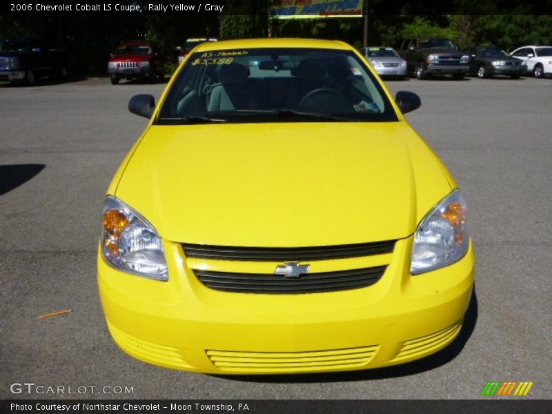 Rally Yellow / Gray 2006 Chevrolet Cobalt LS Coupe