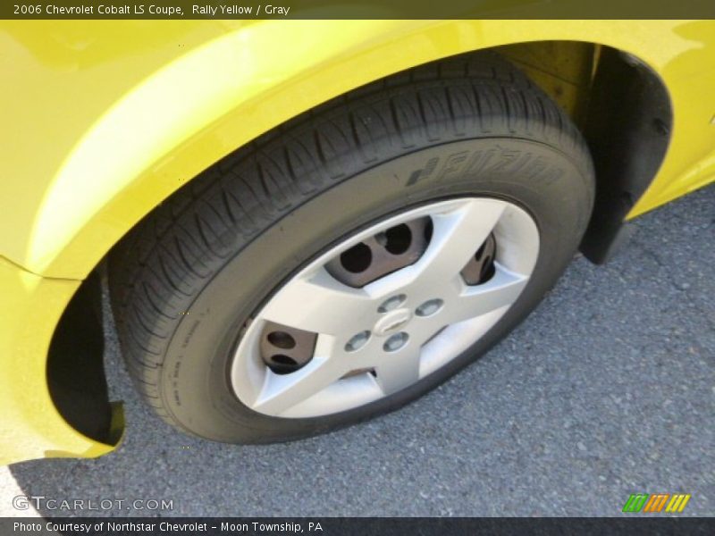 Rally Yellow / Gray 2006 Chevrolet Cobalt LS Coupe