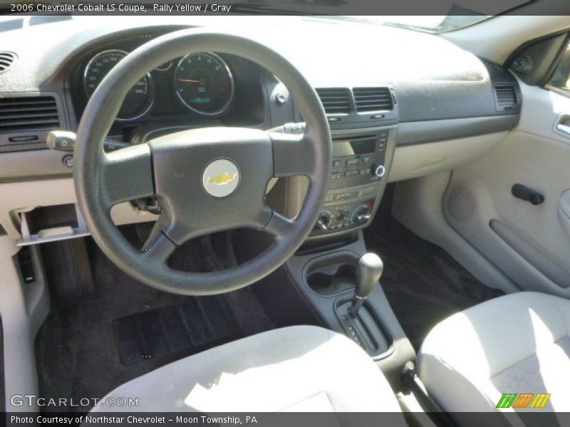 Rally Yellow / Gray 2006 Chevrolet Cobalt LS Coupe