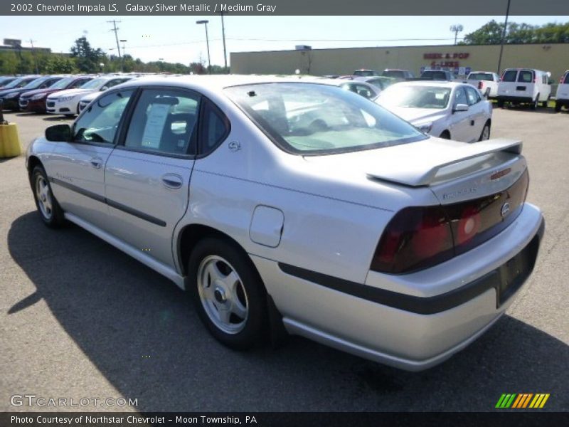 Galaxy Silver Metallic / Medium Gray 2002 Chevrolet Impala LS