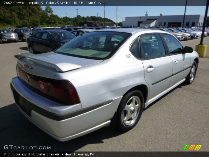 Galaxy Silver Metallic / Medium Gray 2002 Chevrolet Impala LS