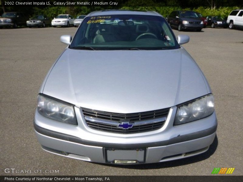 Galaxy Silver Metallic / Medium Gray 2002 Chevrolet Impala LS
