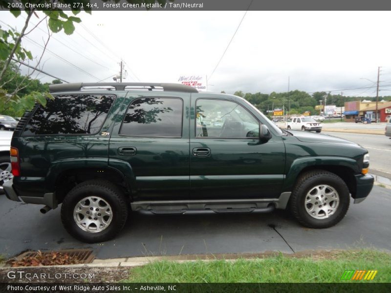  2002 Tahoe Z71 4x4 Forest Green Metallic