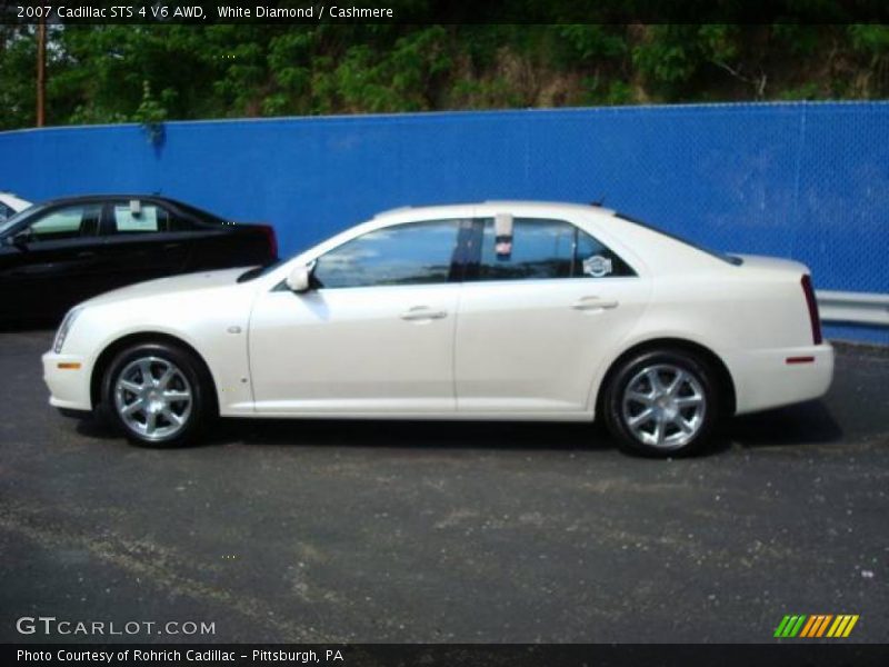 White Diamond / Cashmere 2007 Cadillac STS 4 V6 AWD