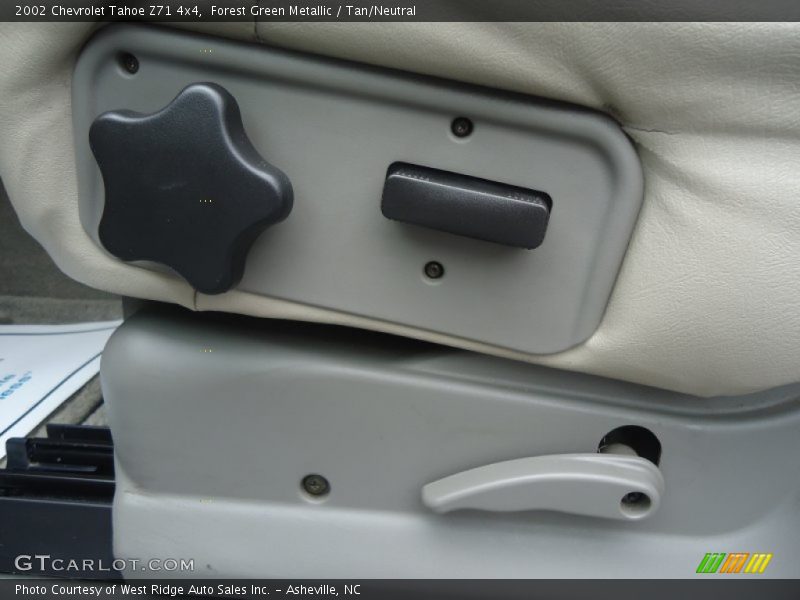 Forest Green Metallic / Tan/Neutral 2002 Chevrolet Tahoe Z71 4x4