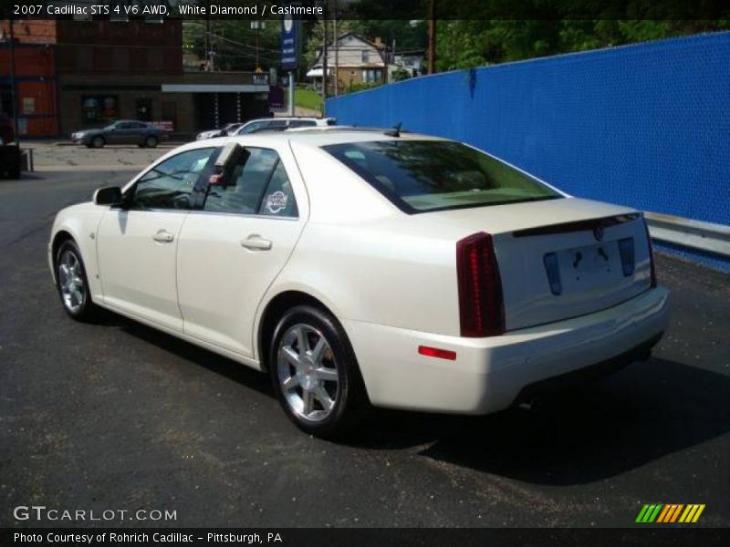 White Diamond / Cashmere 2007 Cadillac STS 4 V6 AWD