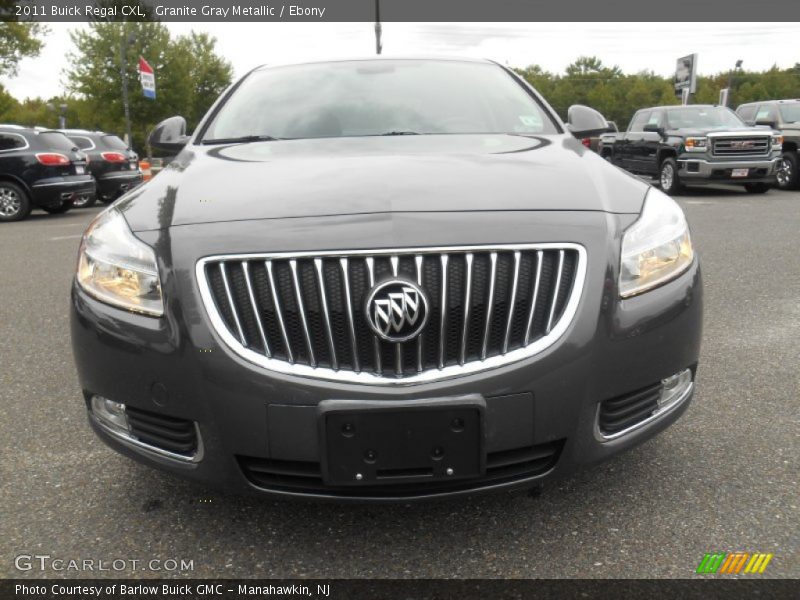 Granite Gray Metallic / Ebony 2011 Buick Regal CXL