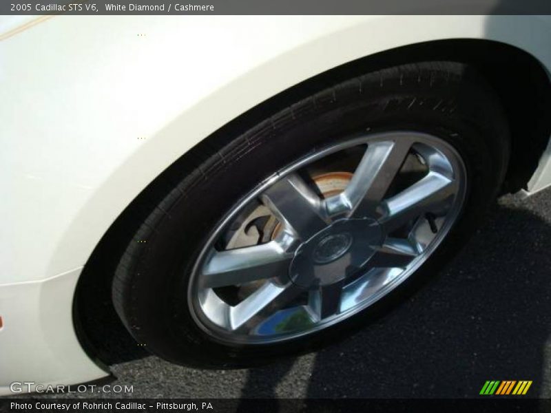 White Diamond / Cashmere 2005 Cadillac STS V6