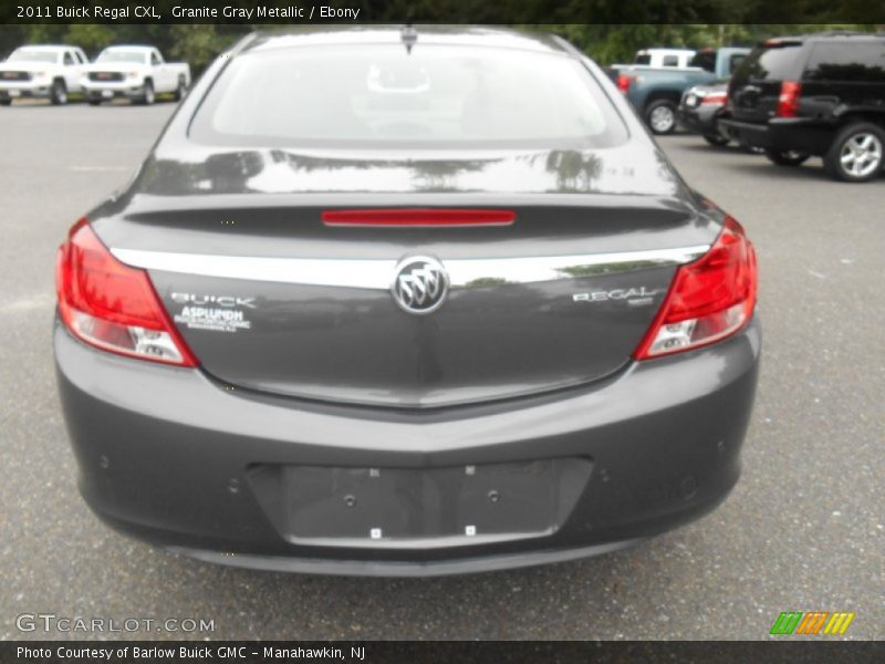Granite Gray Metallic / Ebony 2011 Buick Regal CXL