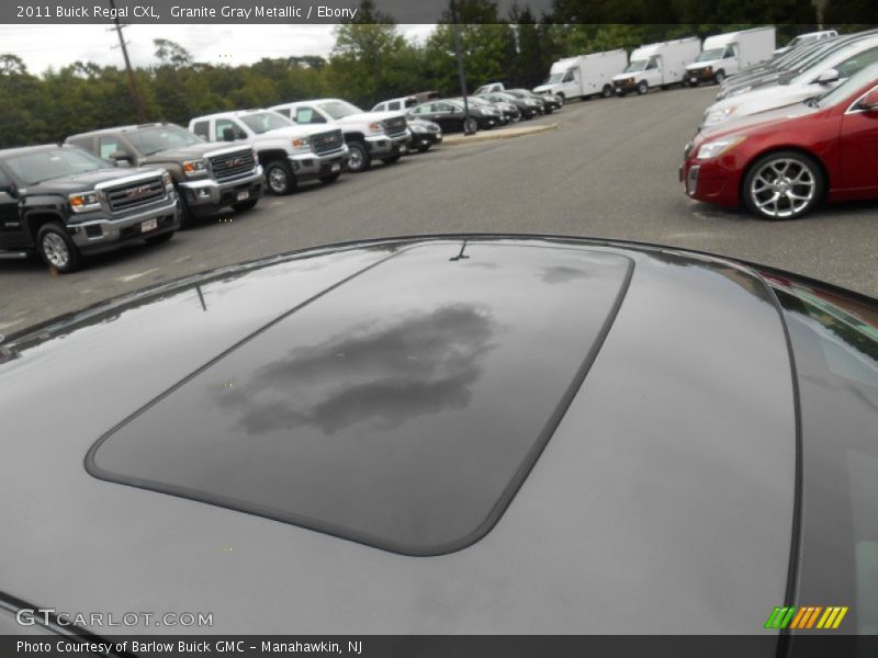 Granite Gray Metallic / Ebony 2011 Buick Regal CXL