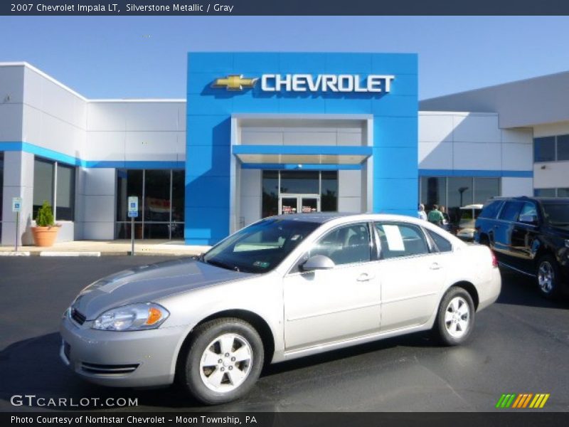 Silverstone Metallic / Gray 2007 Chevrolet Impala LT