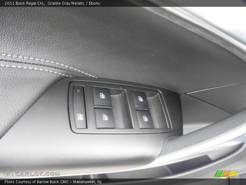 Granite Gray Metallic / Ebony 2011 Buick Regal CXL