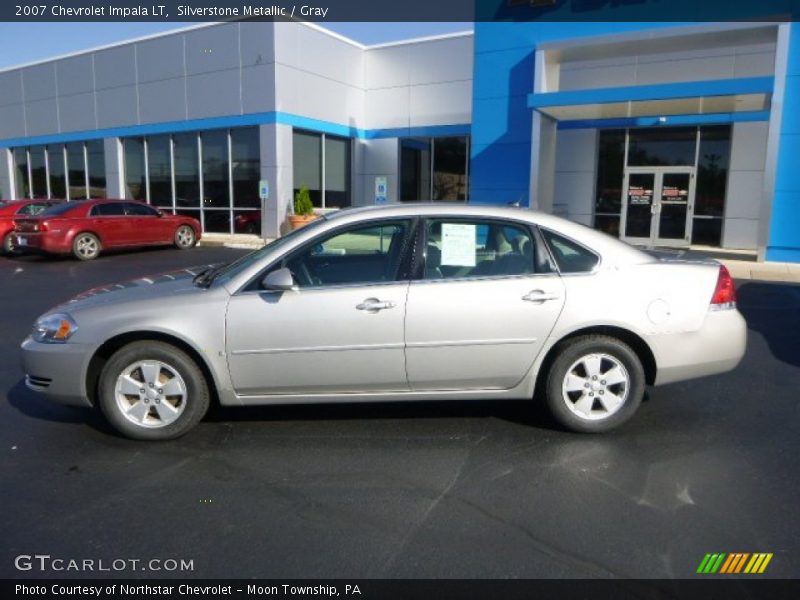 Silverstone Metallic / Gray 2007 Chevrolet Impala LT