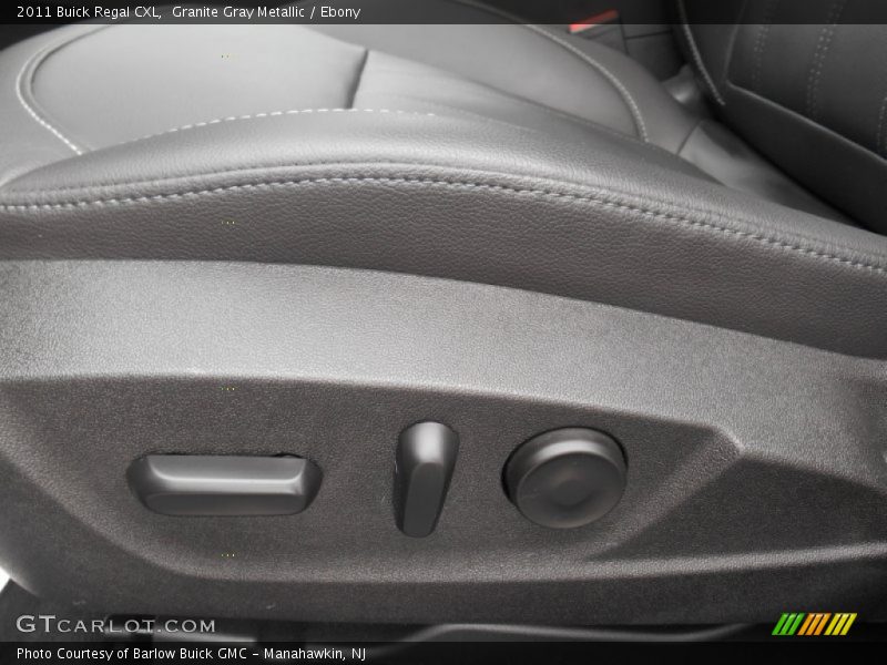 Granite Gray Metallic / Ebony 2011 Buick Regal CXL