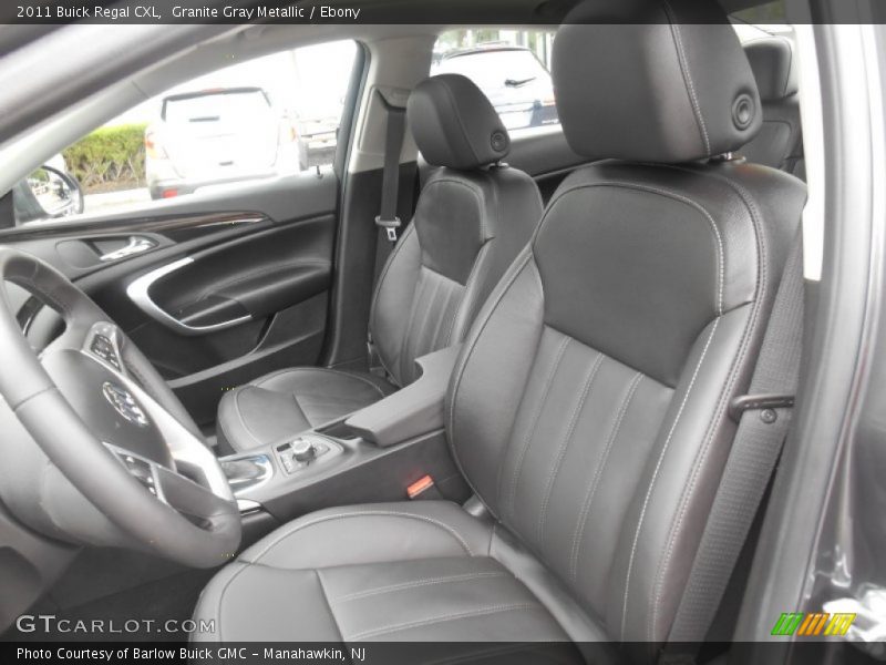 Granite Gray Metallic / Ebony 2011 Buick Regal CXL