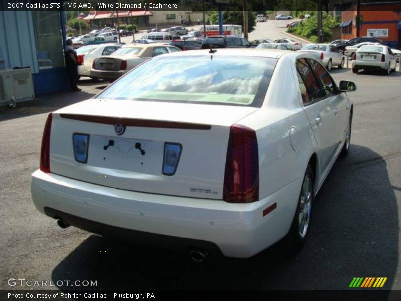 White Diamond / Cashmere 2007 Cadillac STS 4 V6 AWD