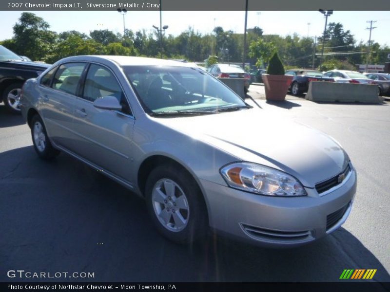 Silverstone Metallic / Gray 2007 Chevrolet Impala LT