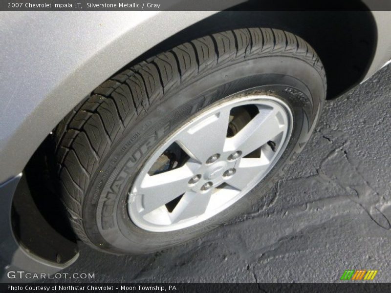Silverstone Metallic / Gray 2007 Chevrolet Impala LT