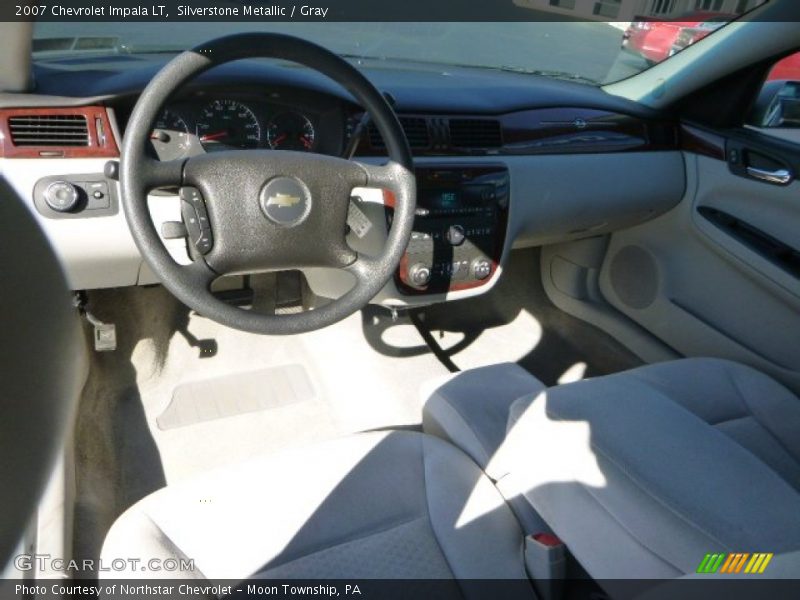 Silverstone Metallic / Gray 2007 Chevrolet Impala LT