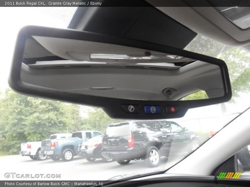 Granite Gray Metallic / Ebony 2011 Buick Regal CXL