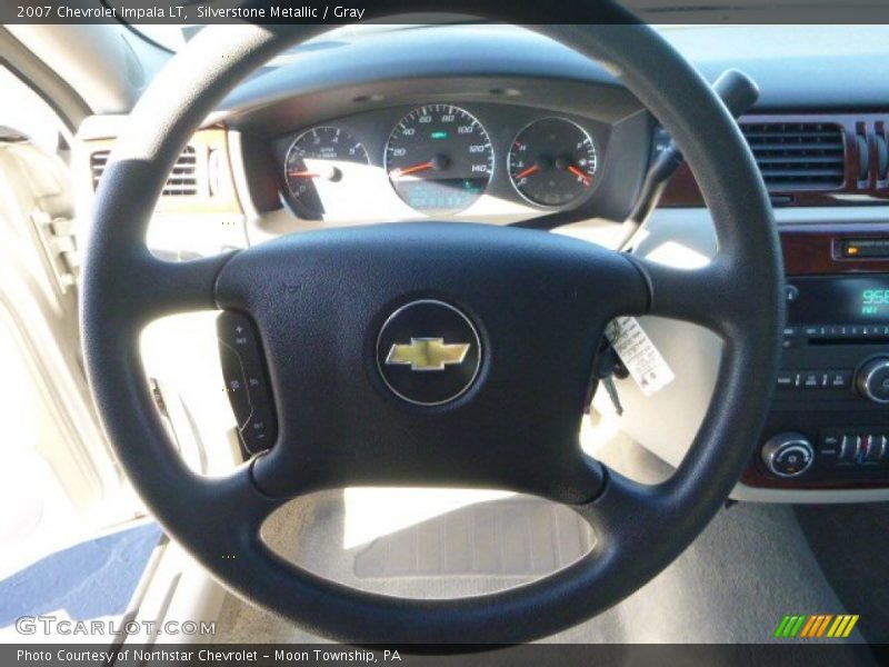 Silverstone Metallic / Gray 2007 Chevrolet Impala LT