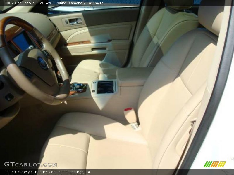 White Diamond / Cashmere 2007 Cadillac STS 4 V6 AWD