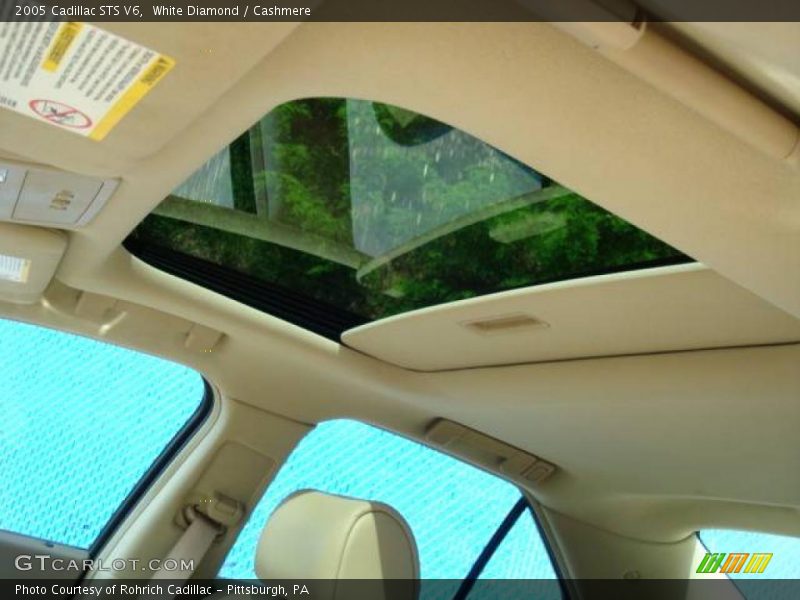 White Diamond / Cashmere 2005 Cadillac STS V6