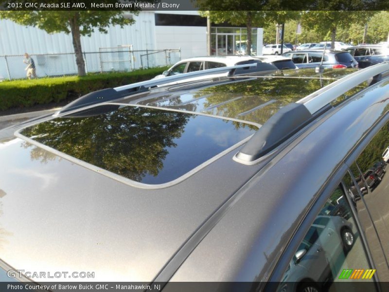 Medium Brown Metallic / Ebony 2012 GMC Acadia SLE AWD