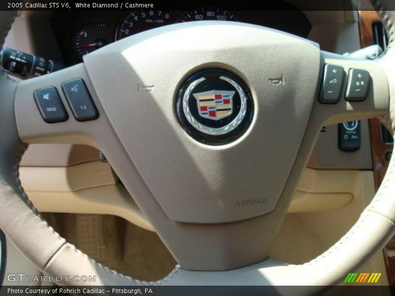 White Diamond / Cashmere 2005 Cadillac STS V6