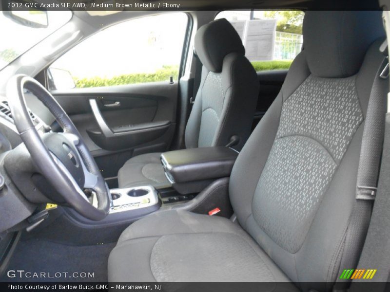 Medium Brown Metallic / Ebony 2012 GMC Acadia SLE AWD