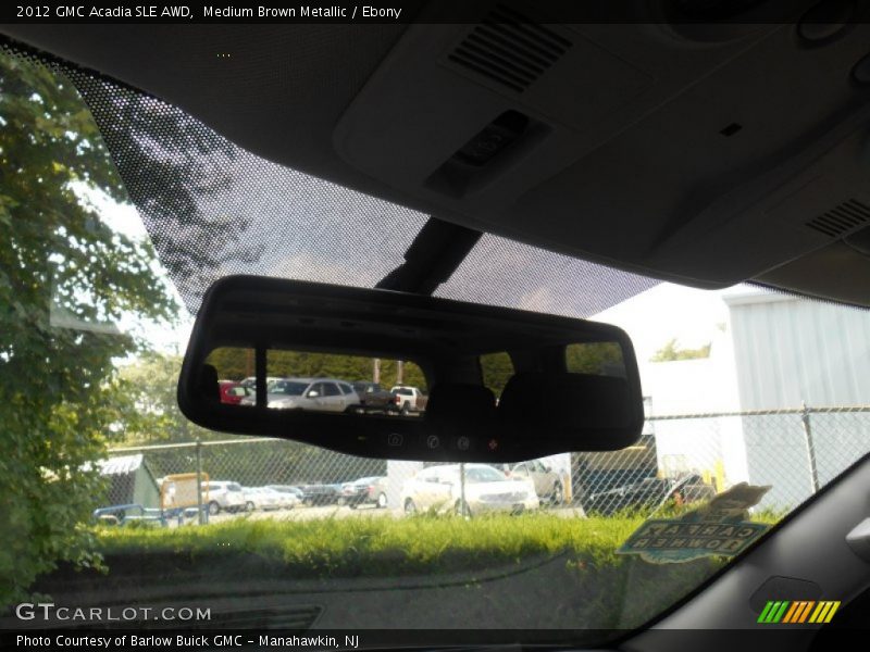 Medium Brown Metallic / Ebony 2012 GMC Acadia SLE AWD